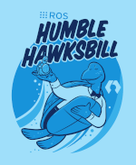 ROS Humble Hawksbill logo